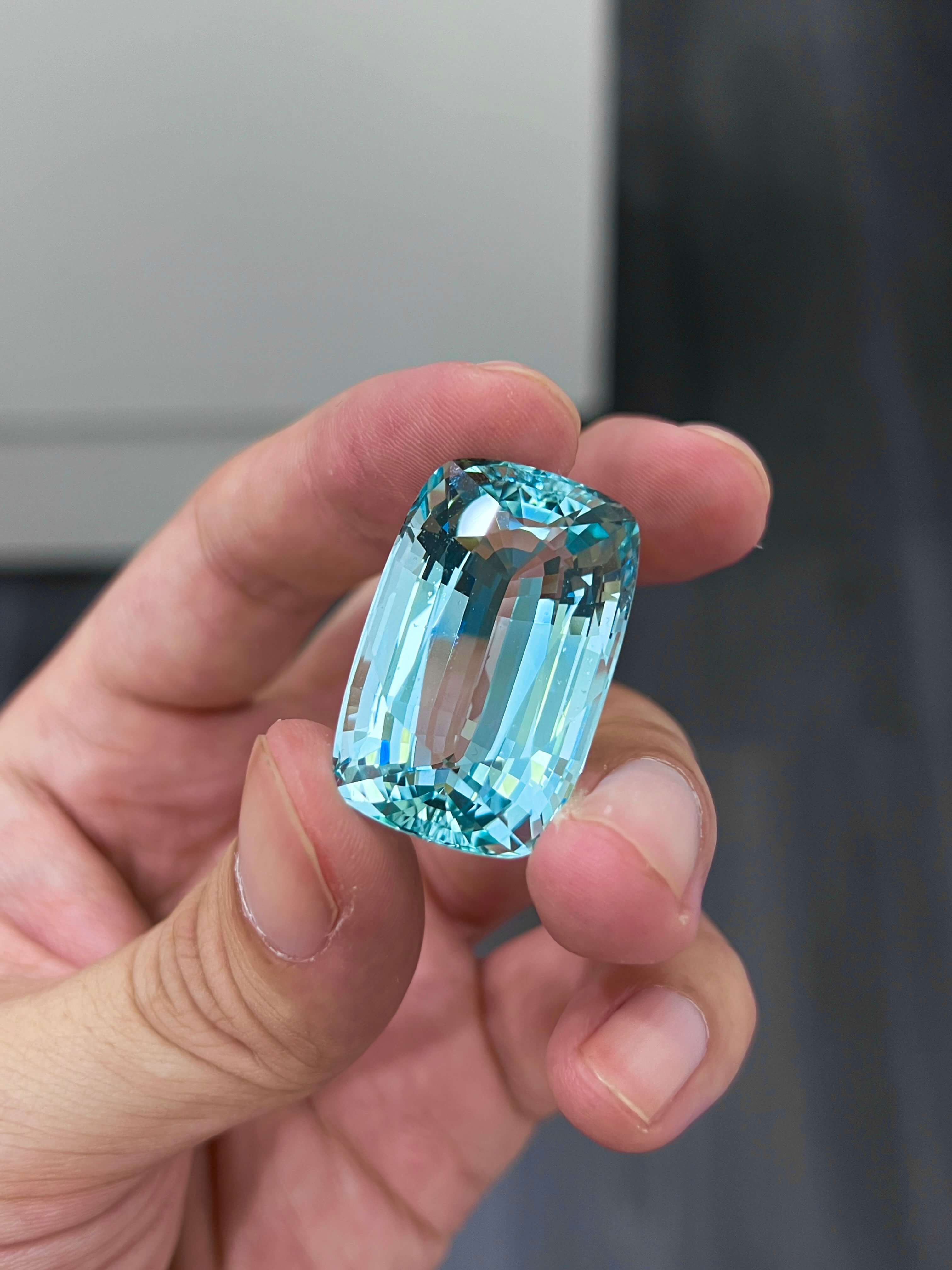 Aquamarine, gemstone